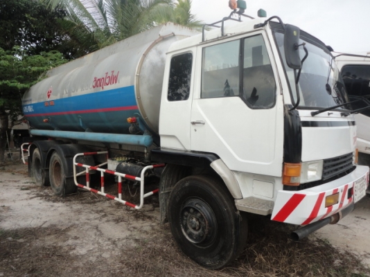 รถ 10 ล้อบรรทุกน้ำมัน MITSUBISHI FN527 เครื่อง 6D16 ถัง 16000 ลิตร รถสวยพร้อมใช้