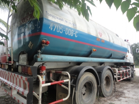รถ 10 ล้อบรรทุกน้ำมัน MITSUBISHI FN527 เครื่อง 6D16 ถัง 16000 ลิตร รถสวยพร้อมใช้