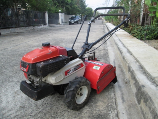 รหัส:12000951รถพรวนดินเดินตามMITSUBISHI GM181Lเบนชิล(3.5ps)ชุดพรวนดินกว้าง55cm.www.nihonmono.com