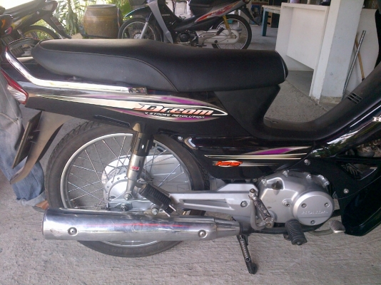 ขาย!ดรีม125cc ปี45 รถเครื่องดีแน่นๆ พร้อมใช้ ทะเบียน+เอกสารโอน ภาษี52