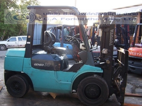 ขายรถ โฟล์คลิฟท์ TOYOTA รุ่น 7-FG30