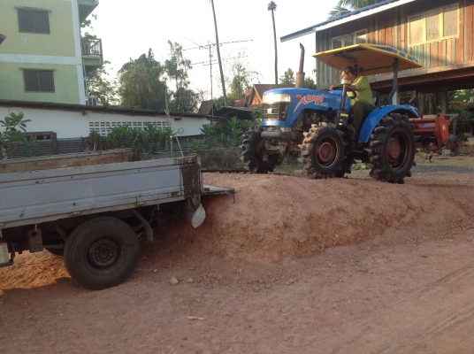 ปัญญาแทรคเตอร์มาแล้ว...จัดมาให้ครับ แชมป์ CX 3500 พร้อมโรตาลี ผาน6