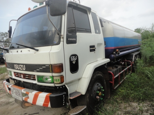 รถ 10 ล้อบรรทุกน้ำมัน ISUZU FVM32MR เครื่อง 6HE1 ถัง 15000 ลิตร รถสวยพร้อมใช้