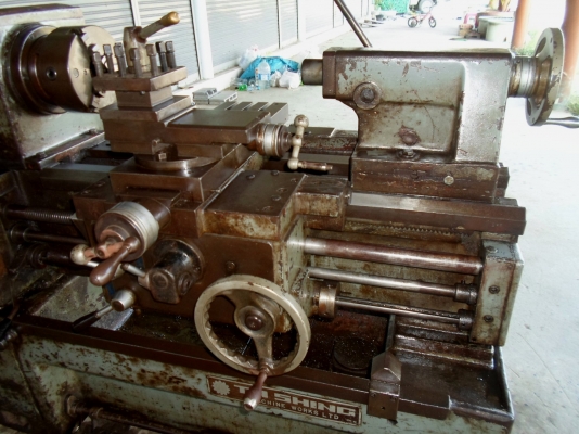 แท่นกลึง 5 ฟุต 3 เพลา เกียร์บล็อก ต้าชิง 67,000 ด่วน !!!