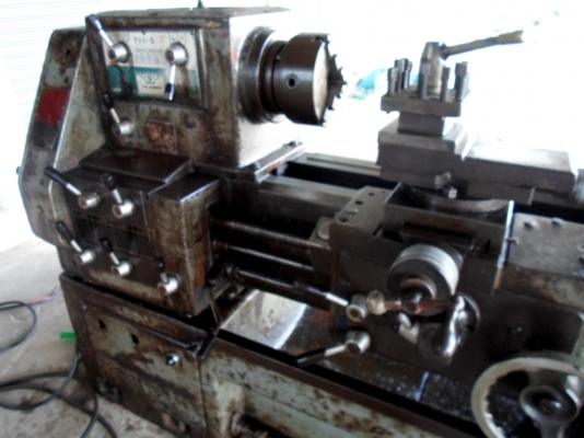 แท่นกลึง 5 ฟุต 3 เพลา เกียร์บล็อก ต้าชิง 67,000 ด่วน !!!