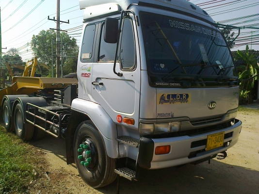 สวยมาก...หาที่ติยาก 10ล้อหัวลาก320แรงNISSAN UD CWM454M รถเดิมๆไม่เคยชน