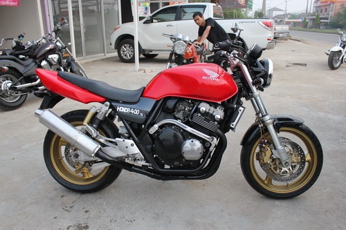 ขาย CB SF400 เทค1 ปี2001 อินวอยล์สรรพสามิต เครื่องดี