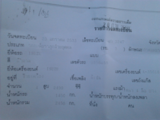 ขาย กระบะแค็ป มังกรทอง 2.5 ปี33/90 87HP เครื่องมังกร2.5ไดเร็กฯแห้งๆ แน่นดี ภายในสวยคอนโซลครบ แอร์ พ.ธรรมดา สีสวย(เก็บมา)ช่วงล่างไม่ส่าย ไม่เลื้อย ยางดี คัสซีสวยมาก พื้นปูกระบะ ล้อแม็ก พร้อมใช้ พร้อมลุยงาน ราคาต่อรองได้ครับ
