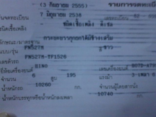 Fuso สวยๆ (รูปจริง) สภาพดี พร้อมใช้ 970,000 ต่อรองได้ที่บ้านเท่านั้นครับ Fuso สวยๆ (รูปจริง) สภาพดี พร้อมใช้ 970,000 ต่อรองได้ที่บ้านเท่านั้นครับ