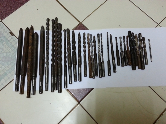 ขายดอกสว่านมือสองขายเหมาราคาถูก