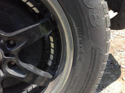 ขายล้อ 18 6 รู พร้อมยาง 265/60R18 ปี2010