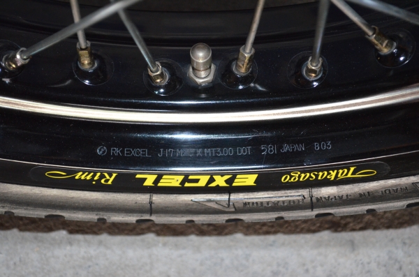 ล้อโมตาด EXCEL  takasago rim ใส่ xr 250