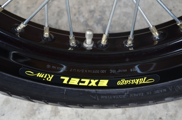 ล้อโมตาด EXCEL  takasago rim ใส่ xr 250