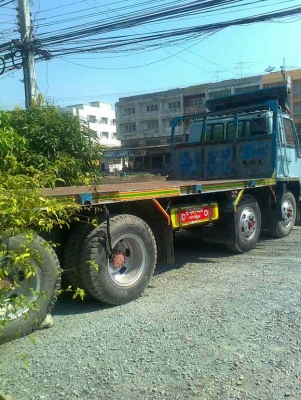 12ล้อพื้นเีรียบ ISUZU ROCK175ใส่เครื่อง185เทอร์โบมีระบบลากลูก