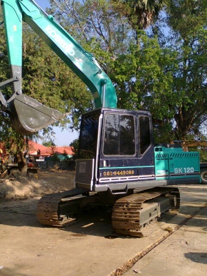 KOBELCO SK100 MACK 1เปลียนเก๋งKOMATSUคอนโทรนสั้น