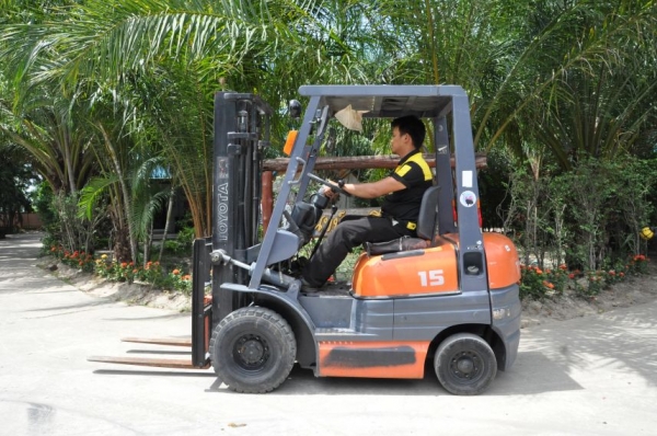 ขายFORKLIFT TOTOTA 6FG15 (1.5ตัน) เสา3เมตร สวยเดิมจากญี่ปุ่น ยังไม่เคยใช้ในไทย 140,000เท่านั้น!!