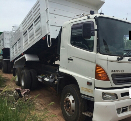 สิบล้อ ฮีโน่ 344ปี53แม่ลูกดั้ม3คาน สภาพดีเดิมๆสวยพายในกริ๊ป"ไม่มีล้ม"พร้อมใช้งาน ทะเบียนพร้อมโอน