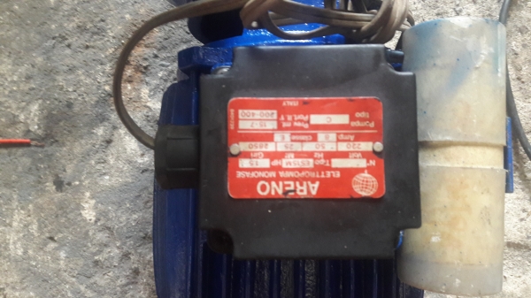 ขาย !! ปั้มน้ำหอยโข่ง.ARENO.ขนาด2แรง220v.ท่อ2"สภาพพร้อมใช้งาน