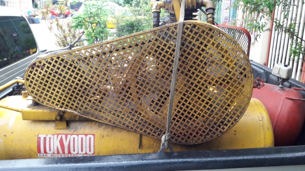 ขาย !! ปั้มลมทูสเตทFUJI.ขนาด3แรง380v.ของญี่ปุ่น.พร้อมใช้งาน