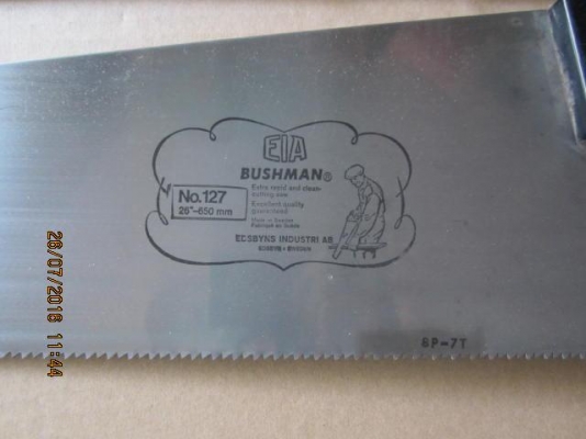 ขายเลื่อยลันดา26" BUSHMAN made in Sweden.ใหม่เก่าเก็บ