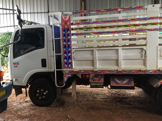 ขายชุดเพลาท้ายทั้งชุด เป็นของเดิมติดรถบรรทุก 6 ล้อ ISUZU NPR 150