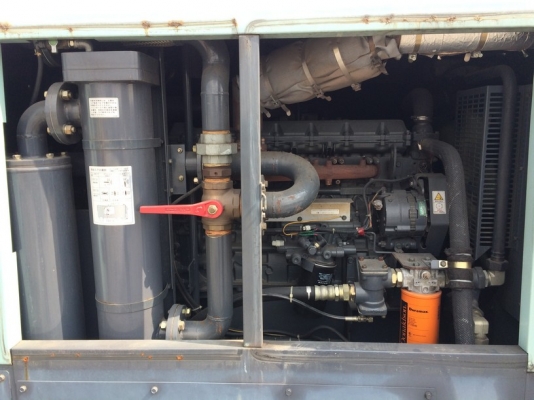 AIRMAN PDS655SD ปี 2004 เครื่อง Hino JO8C มีแอร์ดรายเออร์ในตัว รุ่นใหม่ สภาพสวยจัด ถึงไทยแล้วครับ