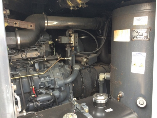 AIRMAN PDS655SD ปี 2004 เครื่อง Hino JO8C มีแอร์ดรายเออร์ในตัว รุ่นใหม่ สภาพสวยจัด ถึงไทยแล้วครับ