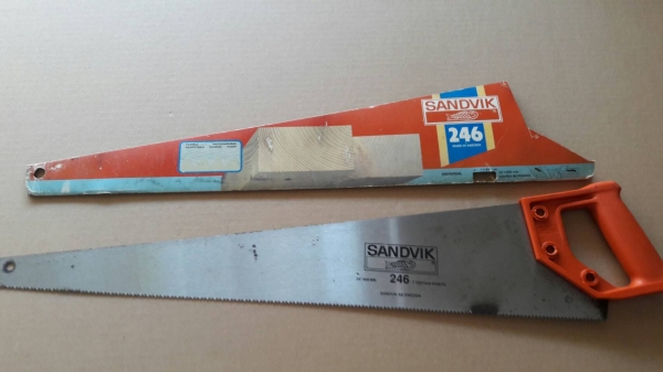 ขายเลื่อยลันดา24นิ้ว SANDVIK 246 made in Sweden.เก่าเก็บ