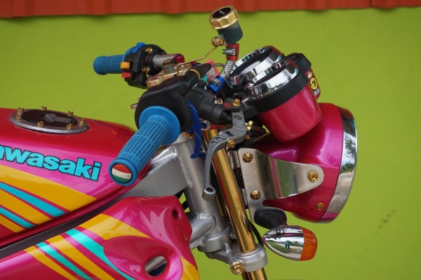 ขาย kawasaki victor 150 แต่งเต็ม สภาพสวย เอกสารทะเบียน พร้อมโอน ภาษี พรบ 2560