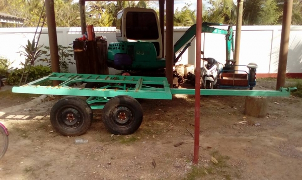 เทียรเล่อลากแบคโฮ อยู่สมุทรสงคราม ลากแบคโฮpc 20-40  พร้อมไช้งาน