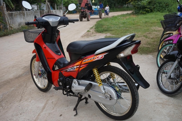 ขาย HONDA WAVE 125 S ไฟเลี้ยวบังลม สตาร์ทมือ สภาพเดิมเครื่องเดิม เงียบดี