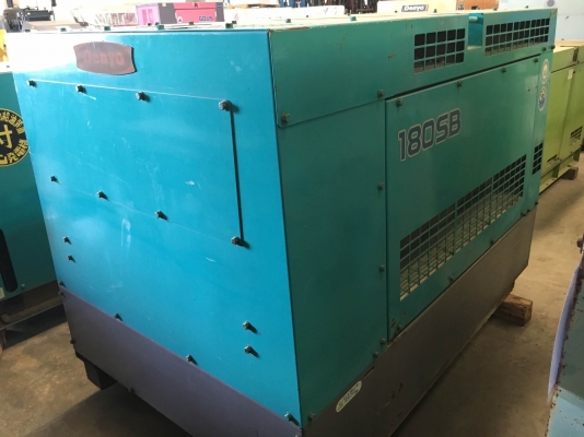 DENYO DIS-180SB2 : เครื่องปั๊มลม 180cfm : 7 บาร์ สภาพดี โทร. 080-6565422 (หนิง)