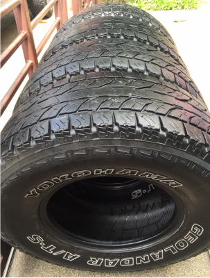 ยาง All Yokohama 31 10.5 R15 ปี12 พร้อมใช้งาน ราคาไม่แพง