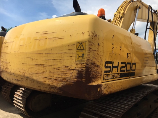 รถขุด Sumitomo SH200-5 ปี2012 5700 นำเข้าจากญี่ปุ่น โทร. 080-6565422 (หนิง)