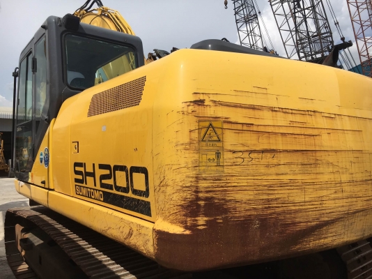 รถขุด Sumitomo SH200-5 ปี2012 5700 นำเข้าจากญี่ปุ่น โทร. 080-6565422 (หนิง)