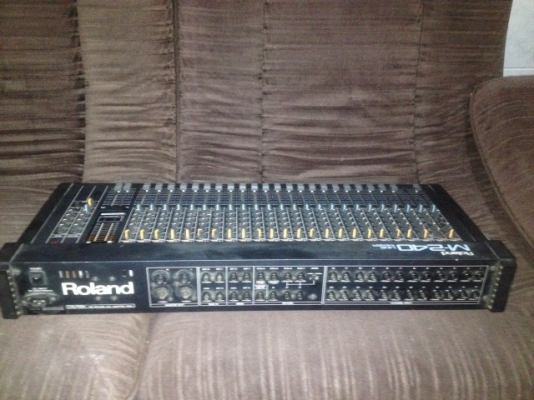 MIXER ROLAND M240 เก่าญี่ปุ่นเเท้สภาพดีใช้ไฟ 21V ไม่มีหม้อเเปลงมา
