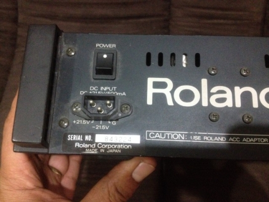 MIXER ROLAND M240 เก่าญี่ปุ่นเเท้สภาพดีใช้ไฟ 21V ไม่มีหม้อเเปลงมา