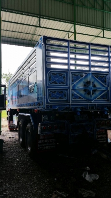 ขายรถพ่วงด้มพ์ Isuzu เครื่อง 360 แรง ปี 53 กระบะดัมพ์อู่สหกิจ ลูก 3 เพลาแท้ ทะเบียนพร้อม