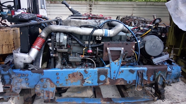 ขายเครื่อง CUMMINS ISM 450แรง พร้อมเกียร์ฟูลเลอร์์,หม้อน้ำ,อินเตอร์คูลเลอร์,ชุดสายไฟ