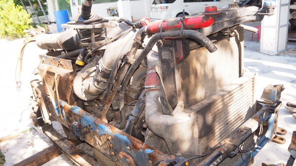 ขายเครื่อง CUMMINS ISM 450แรง พร้อมเกียร์ฟูลเลอร์์,หม้อน้ำ,อินเตอร์คูลเลอร์,ชุดสายไฟ