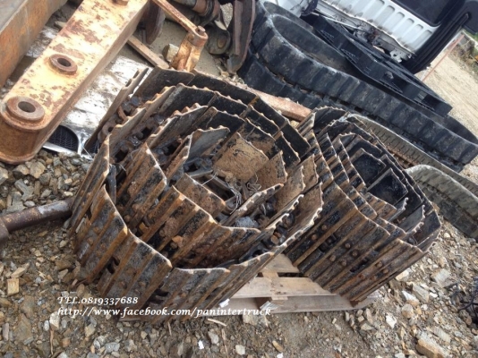 *สินค้าเก่านอก ขายตามสภาพ* ขายถูกด่วนๆ โซ่พร้อมแทรค KOMATSU PC40 ,PC45, PC50 ,PC55/(มี 38ข้อ) จำนวน1คู่ ราคาเพียง 39,000 บาท