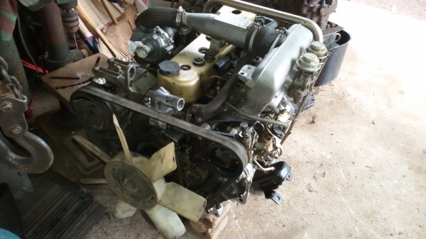 ขายเครื่อง 4JA1 TURBO 2.5 ISUZU สภาพกิ๊ฟ TURBO เปลี่ยนใหม่