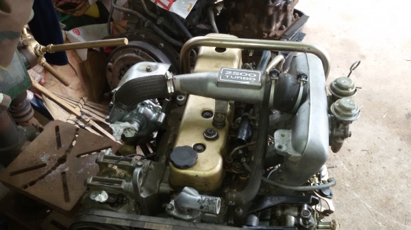 ขายเครื่อง 4JA1 TURBO 2.5 ISUZU สภาพกิ๊ฟ TURBO เปลี่ยนใหม่