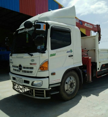 หกล้อ ฮีโน่ ซีรี500 FG8J212โบว์อินเตอร์:ปี58 ติดเครน UNIC 5ตัน ท้องวี 4ปอก 3ชัก กะบะเหล็กยาว 7.50ม สภาพดีเดิมๆสวยจัดบางเดิมไม่มีตำนิพร้อมใช้งาน ทะเบียนพร้อมโอน