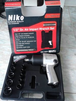 #ชุดบล็ํอคลม NIKO 1/2  4หุล งานอเมริกาแท้  USA(จัดส่งเก็บเงินปลายทางหน้าบ้านท่านได้ทั่วไทย+50บาท)ช่วงโปรฯราคาสุดๆเพียง1550-รวมส่งด่วนทั่วไทย หรือเก็บเงินแลายทาง1600-฿ เท่านั้น การันตรีความอึดทนจากนายช่างมืออาชีพทั่วโลกให้การยอมรับ เอาใจคอช่างในแบบสบายกระเ