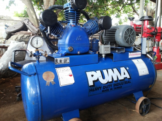 ..ปั้มลม puma 5 แรง...สวยๆ