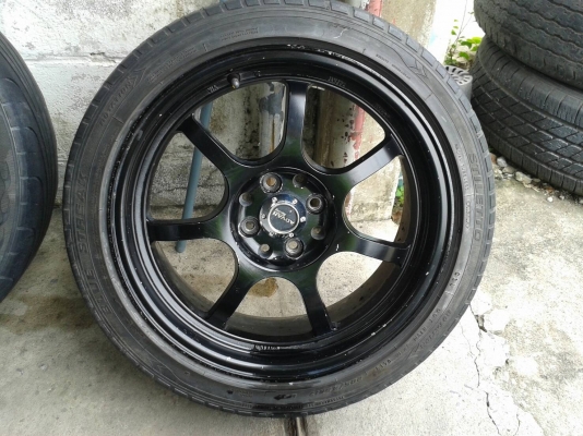ขอบ17นิ้ว4รู100/114 พร้อมยาง สวยๆ 4 ล้อ ราคา 6900 บาท