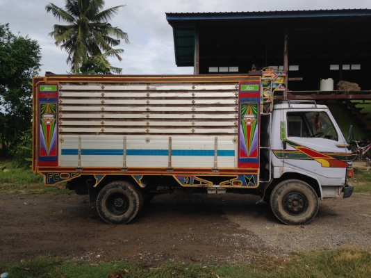 HINO 6 ล้อ ดั้มพ์ คอกเกษตร เครื่อง WO4D 117 แรง