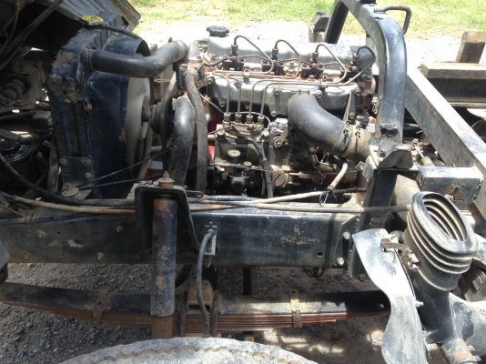 HINO 6 ล้อ ดั้มพ์ คอกเกษตร เครื่อง WO4D 117 แรง