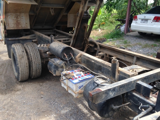 HINO 6 ล้อ ดั้มพ์ คอกเกษตร เครื่อง WO4D 117 แรง